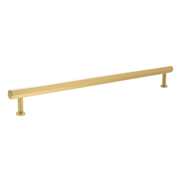 Millhouse Brass Pennington Hexagonal T-Bar Cabinet Pull Handle 320mm by Atlantic Hardware