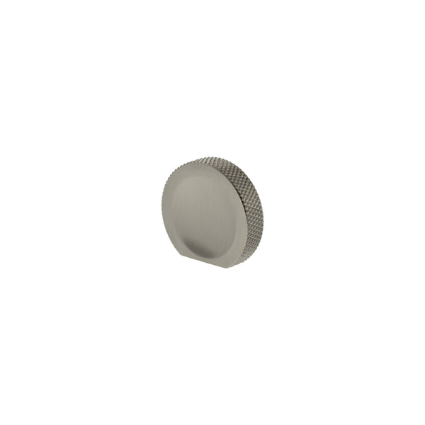 Millhouse Brass Eiffel Knurled Finger Pull Cabinet Knob Handle by Atlantic Hardware