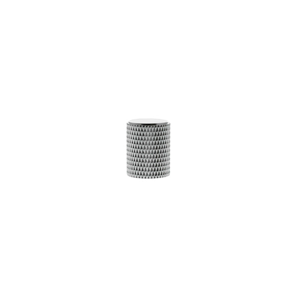 Millhouse Brass Eiffel Knurled Cylinder Cabinet Knob Handle by Atlantic Hardware