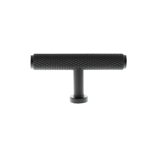 Millhouse Brass Eiffel Knurled T-Bar Cabinet Knob Handle by Atlantic Hardware
