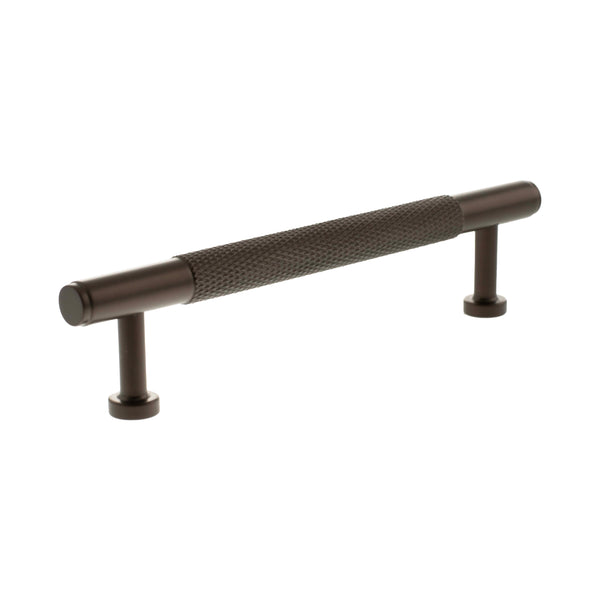 Millhouse Brass Eiffel Knurled T-Bar Cabinet Pull Handle 128mm by Atlantic Hardware
