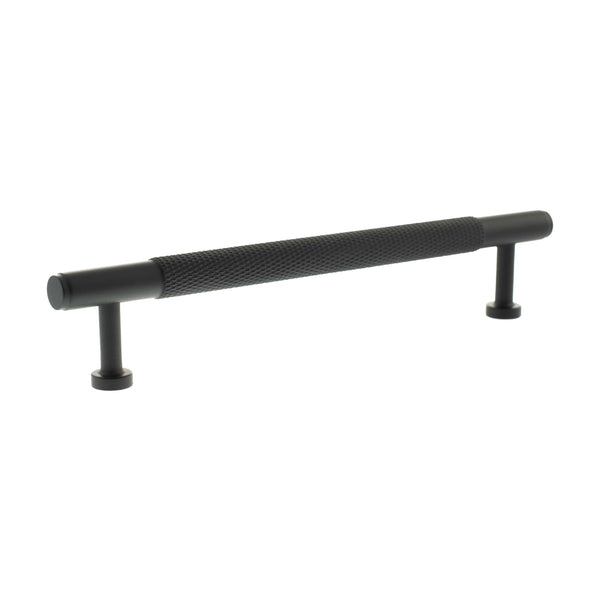 Millhouse Brass Eiffel Knurled T-Bar Cabinet Pull Handle 160mm by Atlantic Hardware