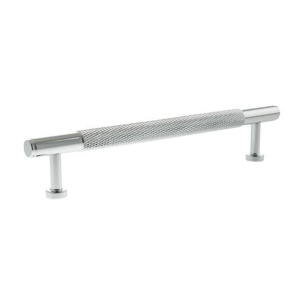 Millhouse Brass Eiffel Knurled T-Bar Cabinet Pull Handle 160mm by Atlantic Hardware