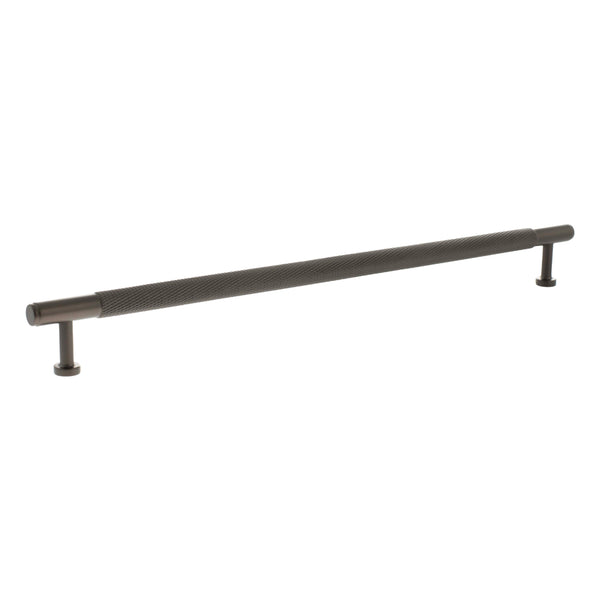 Millhouse Brass Eiffel Knurled T-Bar Cabinet Pull Handle 320mm by Atlantic Hardware