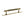 Millhouse Brass Eiffel Knurled T-Bar Cabinet Pull Handle on Backplate 128mm by Atlantic Hardware