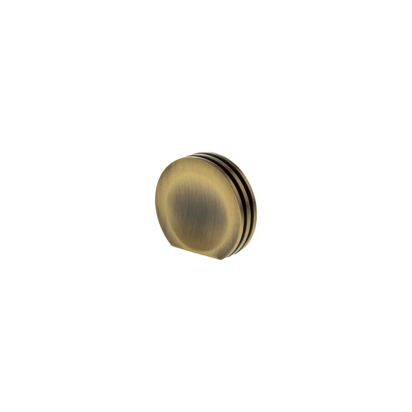 Millhouse Brass Battersea Linear Finger Pull Cabinet Knob Handle by Atlantic Hardware