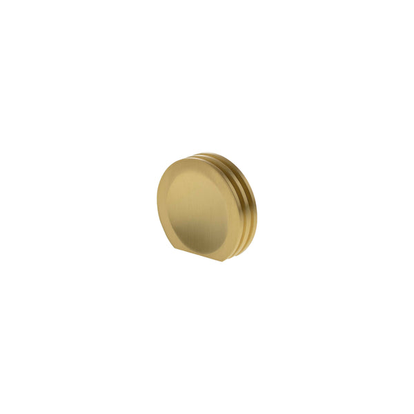 Millhouse Brass Battersea Linear Finger Pull Cabinet Knob Handle by Atlantic Hardware