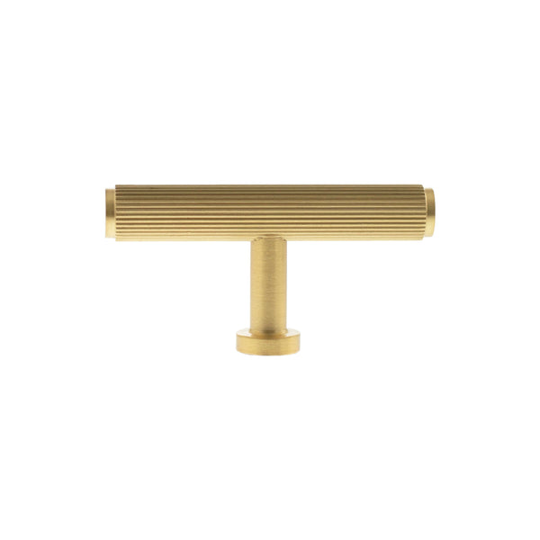 Millhouse Brass Battersea Linear T-Bar Cabinet Knob Handle by Atlantic Hardware
