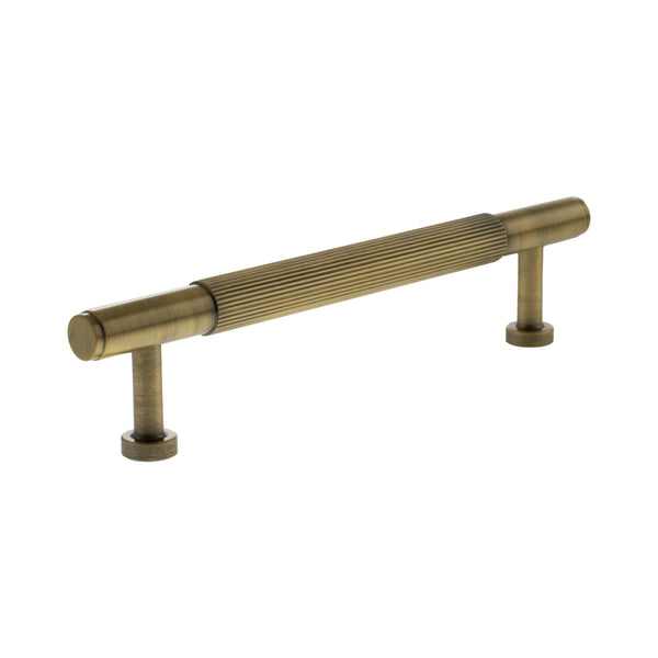 Millhouse Brass Battersea Linear T-Bar Cabinet Pull Handle 128mm by Atlantic Hardware