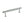 Millhouse Brass Battersea Linear T-Bar Cabinet Pull Handle 128mm by Atlantic Hardware