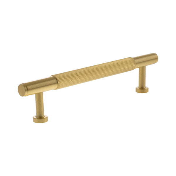 Millhouse Brass Battersea Linear T-Bar Cabinet Pull Handle 128mm by Atlantic Hardware