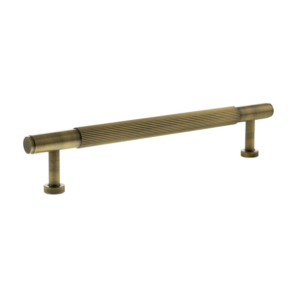 Millhouse Brass Battersea Linear T-Bar Cabinet Pull Handle 160mm by Atlantic Hardware
