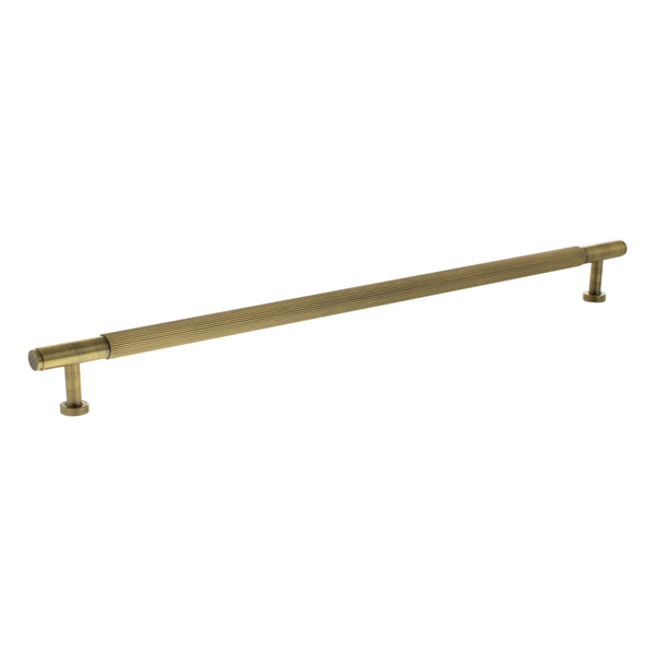 Millhouse Brass Battersea Linear T-Bar Cabinet Pull Handle 320mm by Atlantic Hardware