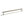 Millhouse Brass Battersea Linear T-Bar Cabinet Pull Handle on Backplate 320mm by Atlantic Hardware