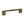 Millhouse Brass Empire Slim Cabinet Pull Handle 128mm by Atlantic Hardware