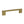 Millhouse Brass Empire Slim Cabinet Pull Handle 128mm by Atlantic Hardware