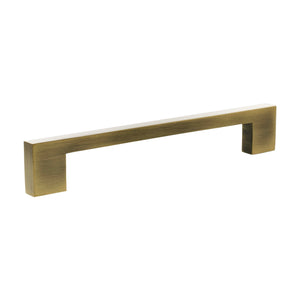 Millhouse Brass Empire Slim Cabinet Pull Handle 160mm by Atlantic Hardware