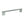 Millhouse Brass Empire Slim Cabinet Pull Handle 160mm by Atlantic Hardware