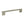 Millhouse Brass Empire Slim Cabinet Pull Handle 160mm by Atlantic Hardware