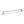 Millhouse Brass Empire Slim Cabinet Pull Handle on Backplate 320mm by Atlantic Hardware