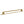 Millhouse Brass Empire Slim Cabinet Pull Handle on Backplate 320mm by Atlantic Hardware