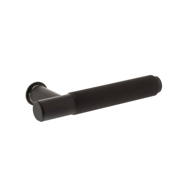 Millhouse Brass Crompton Lever Door Handle on Concealed Round Rose by Atlantic Hardware