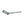 Millhouse Brass Brindley Lever Door Handle on Concealed Round Rose - Polished Chrome