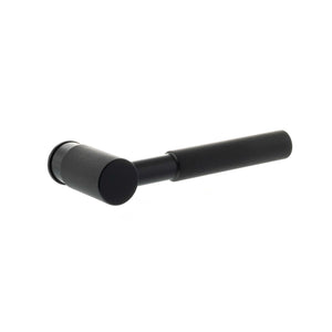 Millhouse Brass Mason Lever Door Handle on Concealed Round Rose by Atlantic Hardware