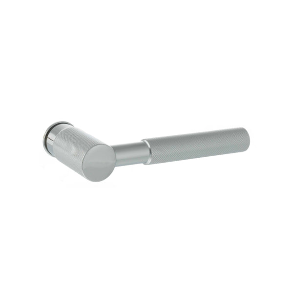 Millhouse Brass Mason Lever Door Handle on Concealed Round Rose by Atlantic Hardware