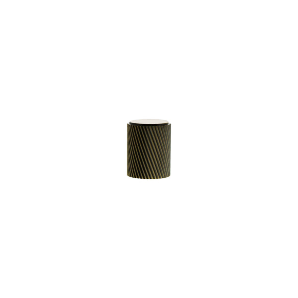 Millhouse Brass Paddington Spiral Cylinder Cabinet Knob Handle by Atlantic Hardware