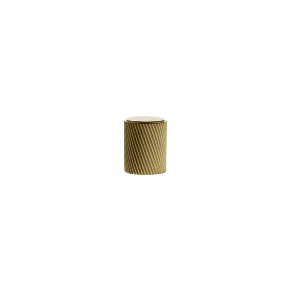Millhouse Brass Paddington Spiral Cylinder Cabinet Knob Handle by Atlantic Hardware