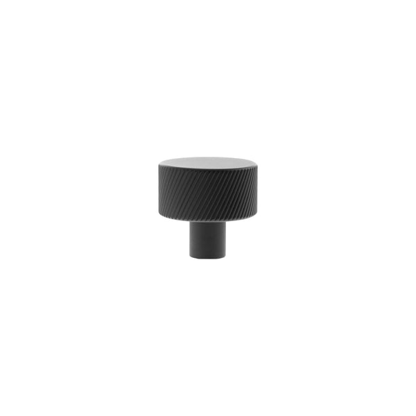 Millhouse Brass Paddington Spiral Round Cabinet Knob Handle by Atlantic Hardware