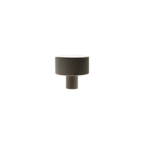 Millhouse Brass Paddington Spiral Round Cabinet Knob Handle by Atlantic Hardware