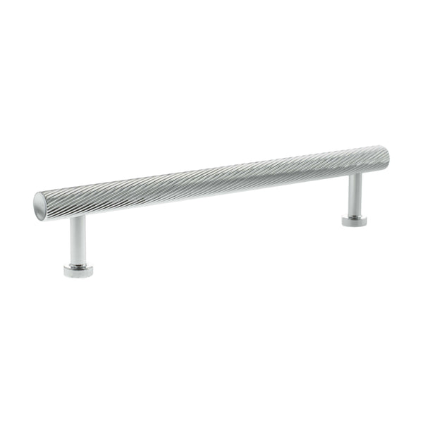 Millhouse Brass Paddington Spiral T-Bar Cabinet Pull Handle 160mm by Atlantic Hardware