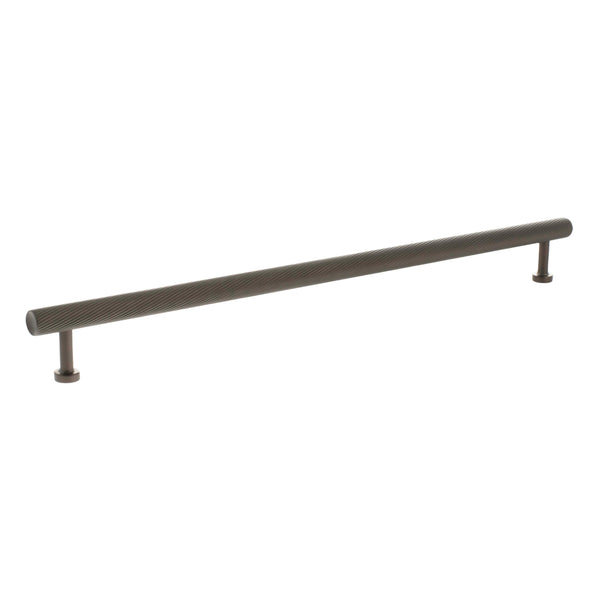 Millhouse Brass Paddington Spiral T-Bar Cabinet Pull Handle 320mm by Atlantic Hardware