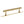 Millhouse Brass Paddington Spiral T-Bar Cabinet Pull Handle on Backplate 128mm by Atlantic Hardware
