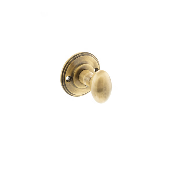 Millhouse Brass Solid Brass Oval WC Turn and Release by Atlantic Hardware
