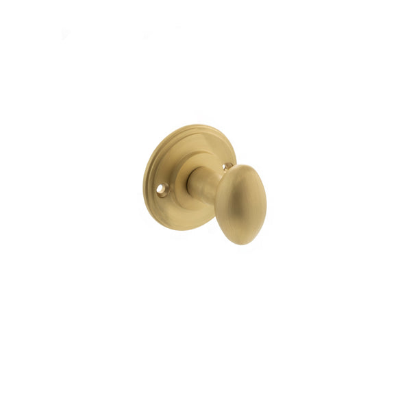 Millhouse Brass Solid Brass Oval WC Turn and Release by Atlantic Hardware