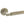 Millhouse Brass Cartwright Knurled Lever Door Handle on Round Rose by Atlantic Hardware
