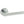Millhouse Brass Stephenson Knurled Lever Door Handle on 5mm Slimline Round Rose by Atlantic Hardware