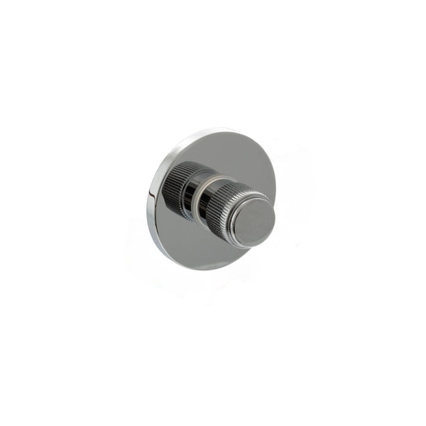 Millhouse Brass Linear WC Turn and Release on 5mm Slimline Round Rose by Atlantic Hardware