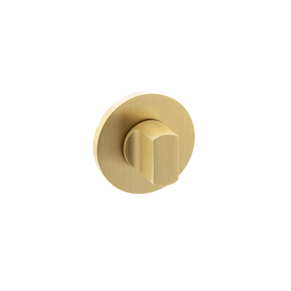 Millhouse Brass WC Turn and Release on 5mm Slimline Round Rose by Atlantic Hardware