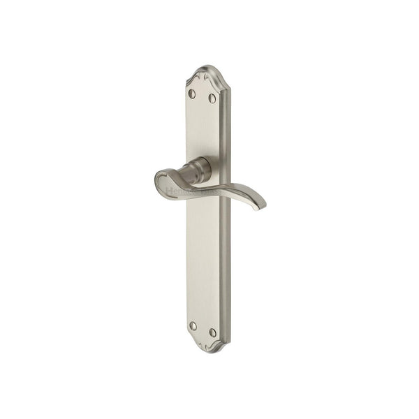 Verona Door Handle on Plate by M Marcus - Heritage Brass