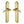 Verona Door Handle on Plate by M Marcus - Heritage Brass
