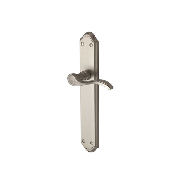 Verona Door Handle on Plate by M Marcus - Heritage Brass