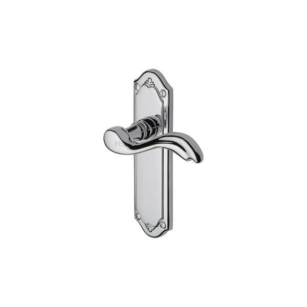 Lisboa Door Handle on Plate by M Marcus - Heritage Brass