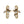 Lisboa Door Handle on Plate by M Marcus - Heritage Brass