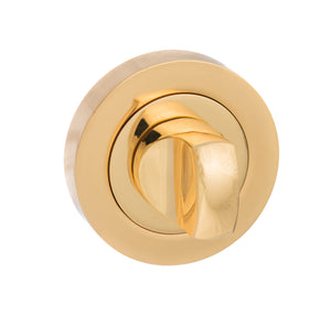 Mediterranean WC Turn and Release on Round Rose by Atlantic Hardware
