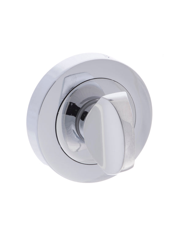 Mediterranean WC Turn and Release on Round Rose by Atlantic Hardware