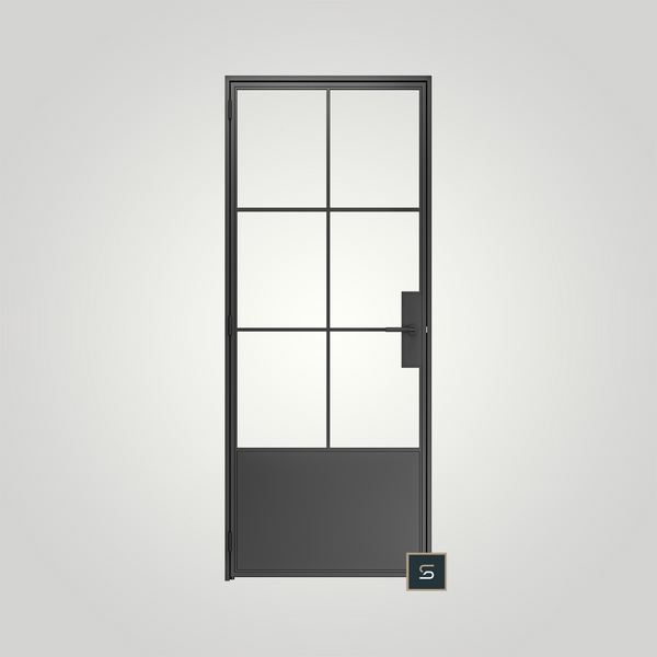 "MILTON -6 LITE" SINGLE OPENING DOOR